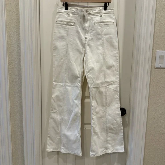 We The Free Firecracker Flare Jeans Desert Plans - Picture 2 of 6